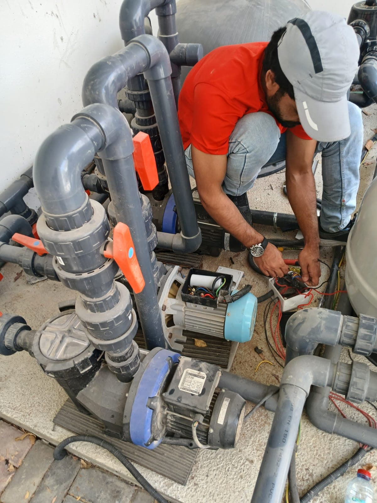 Water Pump Installation