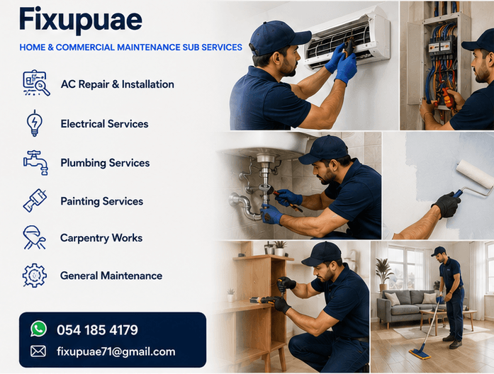 Complete Home Maintenance Services in Dubai